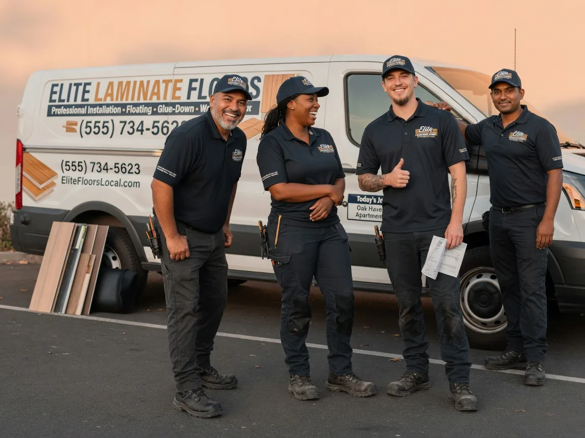 Laminate flooring installation company in Angie, LA